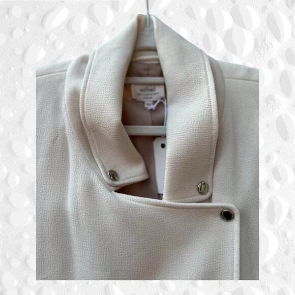 Aritzia Wilfred Mayet Jacket - Ivory/Silver - Medium - Like New - Picture 7 of 10